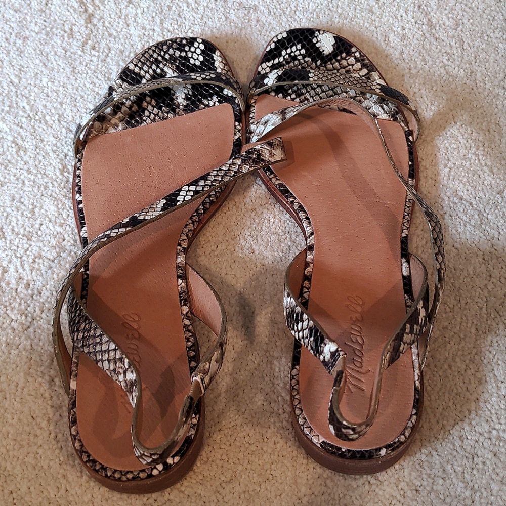 Madewell Heidi Sling Back sandals. Size 9.5